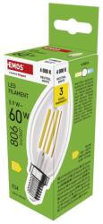 EMOS LED FLM gyertya 5, 9W(60W) 806lm E14 NW (1525731447)