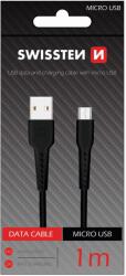 SWISSTEN Adatkábel Swissten Usb / Micro Usb 1.0 M Fekete (71505520)
