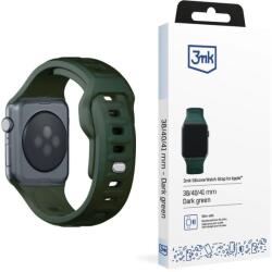 3mk szilikon óraszíj Apple 38/40/41 mm-es órához Sötétzöld (5903108565592)