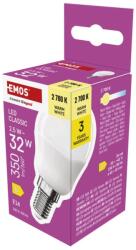 EMOS LED CLS MINI GLOBE 2, 5W(32W) 350lm E14 WW (1525731230)