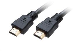 Akasa HDMI kábel UHS 8K@60Hz, aranyozott csatlakozók, 1m (AK-CBHD19-10BK)