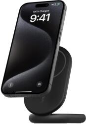 Belkin BOOST CHARGE Qi2 15W mágneses töltőállvány, összecsukható, fekete (WIB007vfBK)