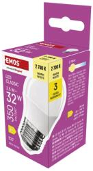 EMOS LED CLS MINI GLOBE 2, 5W(32W) 350lm E27 WW (1525733272)