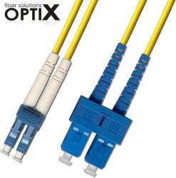 Opticord OPTIX LC/UPC-SC/UPC optikai patch kábel 09/125 3m G657A (1052)