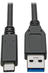 PremiumCord USB-C és USB 3.0 A (USB 3.2 generáció 2, 3A, 10Gbit/s) 1m (ku31ck1bk)