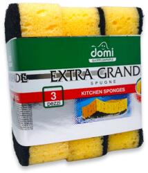  DOMI домакинска гъба, Extra Grand, Без канал, 3 броя