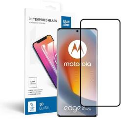Blue Star Temp-glass631273762476 Motorola Edge 50 Fusion Karcálló, ütésálló kijelzővédő üvegfólia, fekete keretes, 5D, 9H tempered glass, törlőkendővel (Temp-glass631273762476)