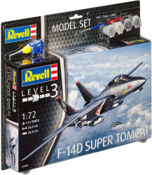 Revell F-14D Super Tomcat 1: 72 makett készlet festékkel, ragasztóval (63960)