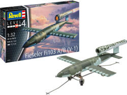 Revell Fieseler Fi103 V-1 1: 32 makett készlet festékkel, ragasztóval (63861)