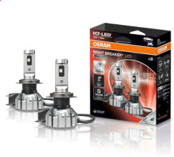 OSRAM Night Breaker LED Smart H7 12V 16W +330% duó csomag - 64210DWNBSM-2HB (4062172408332)