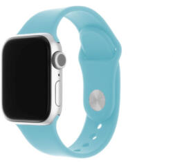FIXED Szilikon szíj Apple Watch 42/44/45 mm, türkiz