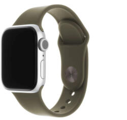 FIXED Szilikon szíj Apple Watch 38/40/41 mm, oliva