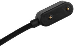 FIXED USB töltőkábel Huawei/Honor Band 6 okosórákhoz, Fekete