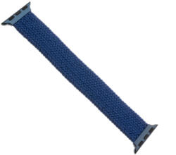  FIXED kötött nylon szíj Apple Watch 42/44mm, S méret, kék