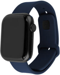  FIXED szilikon sportos óraszíj Apple Watch 38/40/41mm-es okosórákhoz, kék
