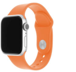 FIXED Szilikon szíj Apple Watch 42/44/45 mm, orange