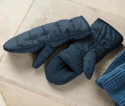 Tchibo Női steppelt lehajtható kesztyű, sötétkék Kék denim 7, 5