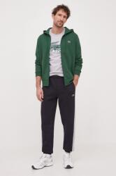 Lacoste felső zöld, férfi, sima, kapucnis - zöld XXL
