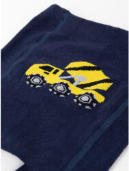  Yo! club pamut harisnyanadrág csúszásgátlóval (68-74) - sötétkék/betonkeverő