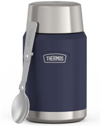 Thermos Icon Termosz ételre összehajtható kanállal és bögrével - sötétkék - 710ml (173094_the)