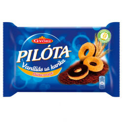 Győri Pilóta vaníliás karika ét - 150g