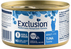 Exclusion Mediterraneo Cat Monoprotein Adult Tuna nedves eledel macskának 85g - vetpluspatika