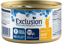 Exclusion Mediterraneo Cat Monoprotein Adult Beef nedves eledel macskának 85g - vetpluspatika