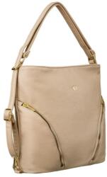 Rovicky Női VÁLLTÁSKA / HÁTIZSÁKKÁ ALAKÍTHATÓ R-R-KP-18-DN-1900 D. BEIGE- (5903051251900)
