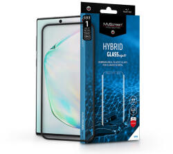 MyScreen Samsung N970F Galaxy Note 10 rugalmas üveg képernyővédő fólia ívelt kijelzőhöz - MyScreen Protector Hybrid Glass Edge3D - black