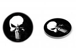 MH Protect Marvel vezeték nélküli töltő - Punisher 001 micro USB adatkábel 1m 9V/1.1A 5V/1A (MCHWPUN001) 10W