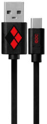 MH Protect USB kábel DC - Harley Quinn 001 USB - MicroUSB adatkábel 1m fekete