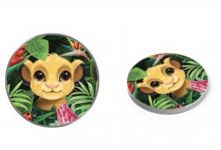 MH Protect Disney vezeték nélküli töltő - Simba és barátai 001 micro USB adatkábel 1m 9V/1.1A 5V/1A (DCHWSIMBAF001) 10W