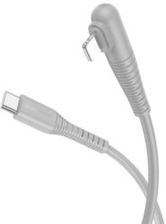 BOROFONE Bx105 Corriente Usb Type-c / Lightning Pd 27w Kábel 1 Méter Szürke