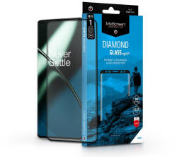 MyScreen OnePlus 11 edzett üveg képernyővédő fólia ívelt kijelzőhöz - MyScreen Protector Diamond Glass Edge3D - black