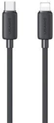 USAMS Ky Sj702 Usb Type-c / Lightning Kábel 3 Méter 30w Fekete