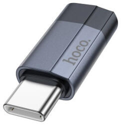 hoco. Ua29 Lightning Female / Usb Type-c Male Adapter Fekete