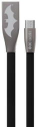 MH Protect USB kábel DC - Batman 001 USB - MicroUSB adatkábel 1m fekete