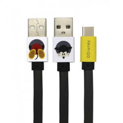 MH Protect USB kábel Disney - Mickey USB - MicroUSB adatkábel 1m szürke