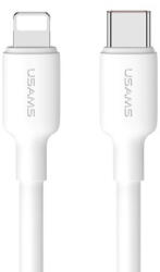 USAMS Sj612 U84 Usb Type-c / Lightning Kábel Pd20w 3 Méter Fehér