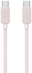 USAMS Ky Sj696 Usb Type-c/type-c Kábel 2 Méter 60w Pink