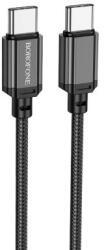 BOROFONE Bx87 Sharp Usb Type-c / Type-c 60w Kábel 1 Méter Fekete