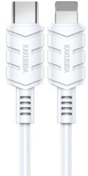 Kakusiga Ksc-710 Kuge Usb Type-c / Lightning Pd Kábel 20w 1.2 Méter Fehér