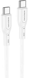 BOROFONE Bx66 Wide Type-c/type-c Pd 60w Kábel 1 Méter Fehér