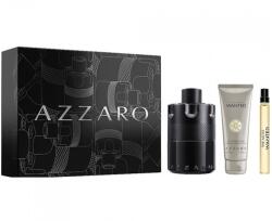 Azzaro Cel mai dorit set cadou intens pentru bărbați Barbati EDP 100 ml + EDP 10 ml + 75 ml gel de duș