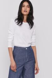 Benetton hosszú ujjú női, fehér - fehér L - answear - 6 890 Ft