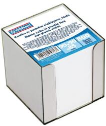 DONAU Kockatömb DONAU 9, 5x9, 5 cm tartóban ragasztott fehér (U7492001PL-09)