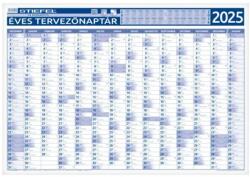 STIEFEL Tervezőnaptár STIEFEL 2025 70x100 cm 2 oldalas éves 14 havi (2025-100F) - forpami