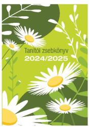 REALSYSTEM Tanítói zsebkönyv REALSYSTEM papírborító A/5 heti margaréta 2024-2025 (5317-61)