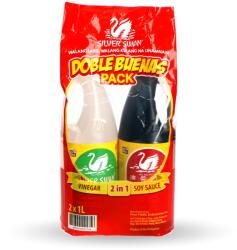  Silver Swan| Value Pack | Szójaszósz 1L + Ecet 1L