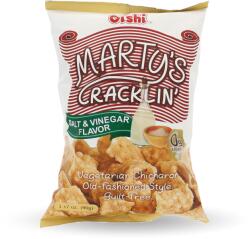 Oishi | Marty's Crackling | Sóval és Ecettel ízesített sertésbőr | 90g